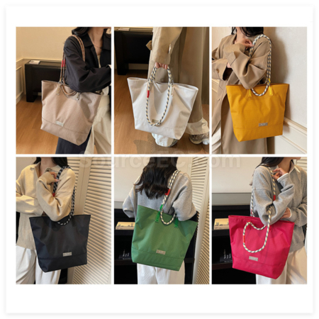客製化大容量百搭單肩托特包禮品