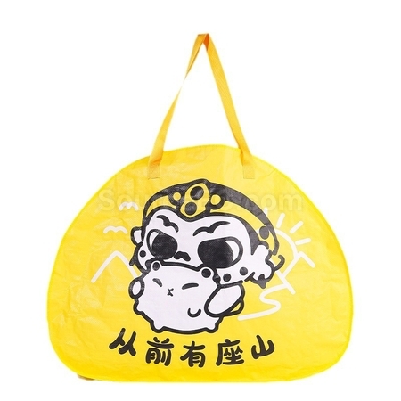 圓形手提編織袋可客製化