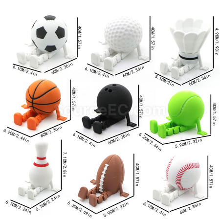客製化3D球形桌面玩具禮品