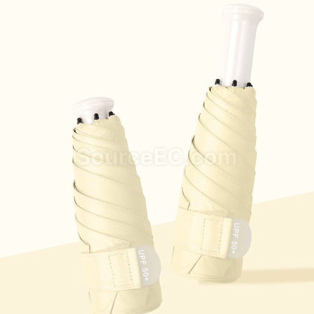 客製化伸縮五折便攜遮陽傘禮品