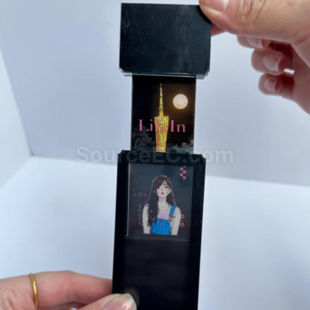 客製化客製化亞克力抽拉可變色票根禮品