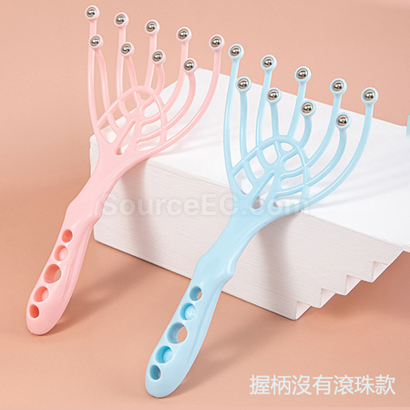 客製化九爪滾珠頭部按摩器禮品