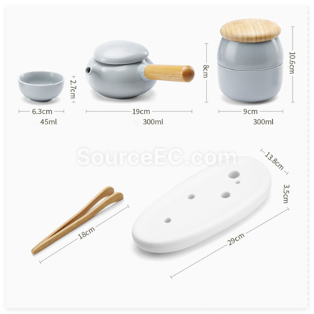 客製化便攜式旅行茶具禮品