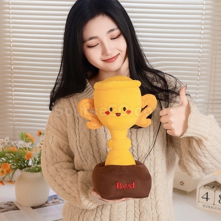 客製化獎座毛絨公仔禮品