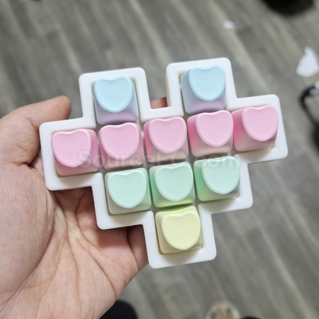 客製化客製化愛心按鍵減壓玩具禮品