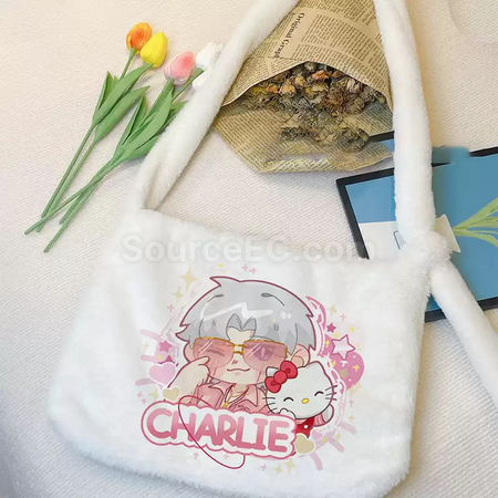 客製化毛絨袋兔絨包禮品