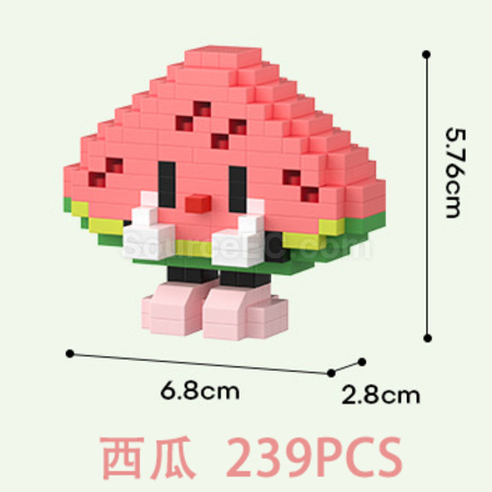 客製化水果積木禮品
