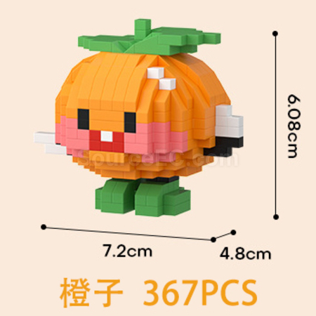 客製化水果積木禮品