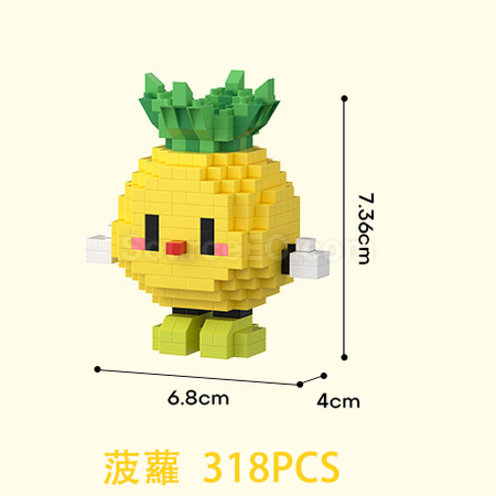 客製化水果積木禮品