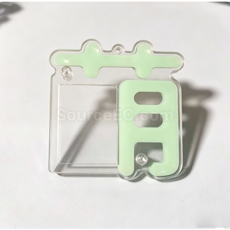 客製化可愛萌字亞克力相框禮品