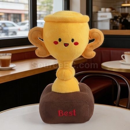 客製化趣味毛絨獎盃禮品