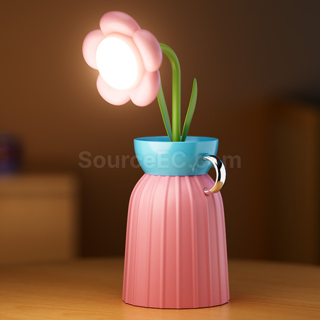 客製化花朵檯燈擺件禮品