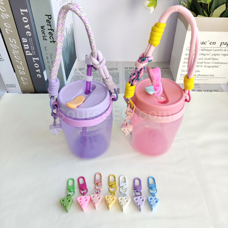 客製化防丟咖啡杯水杯手機提繩禮品