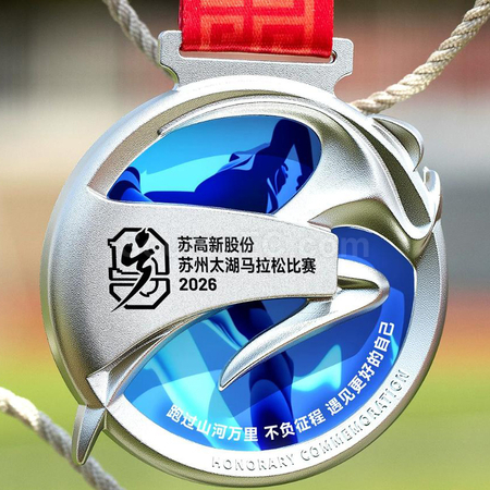 客製化馬拉松金屬獎牌禮品