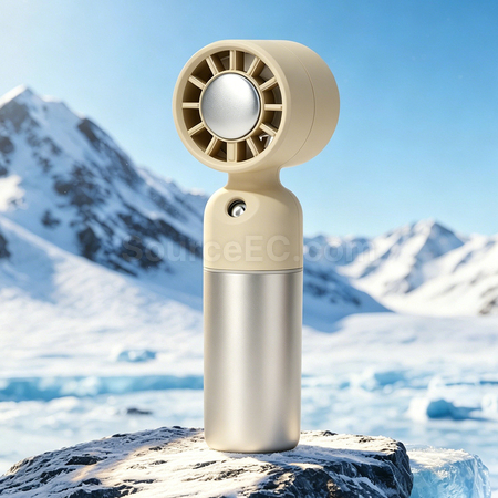 客製化迷你降溫噴霧手持風扇禮品
