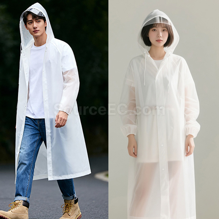 客製化附帽簷EVA雨衣禮品