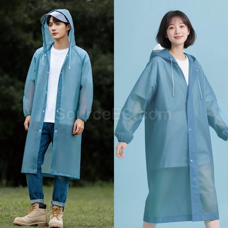 客製化附帽簷EVA雨衣禮品