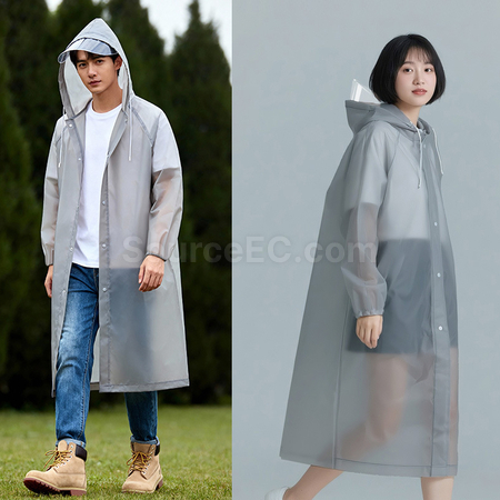 客製化附帽簷EVA雨衣禮品
