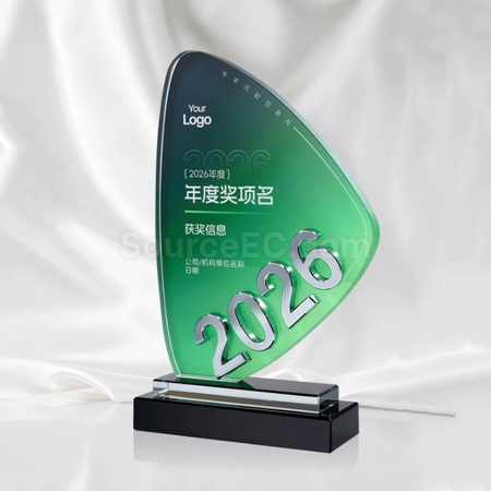客製化2026水晶獎座禮品