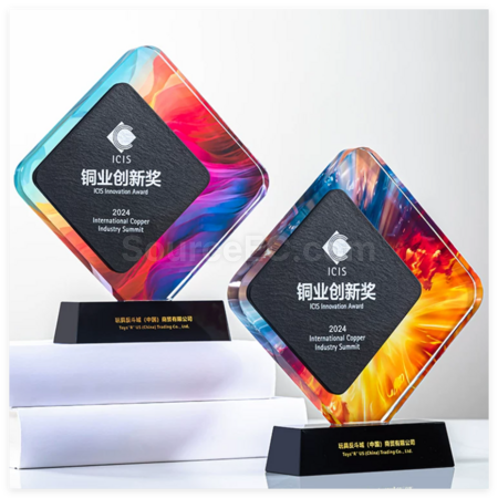 客製化水晶大理石獎座禮品