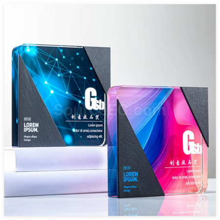 客製化水晶大理石獎座禮品