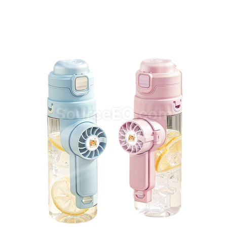 客製化降溫噴霧水杯風扇禮品