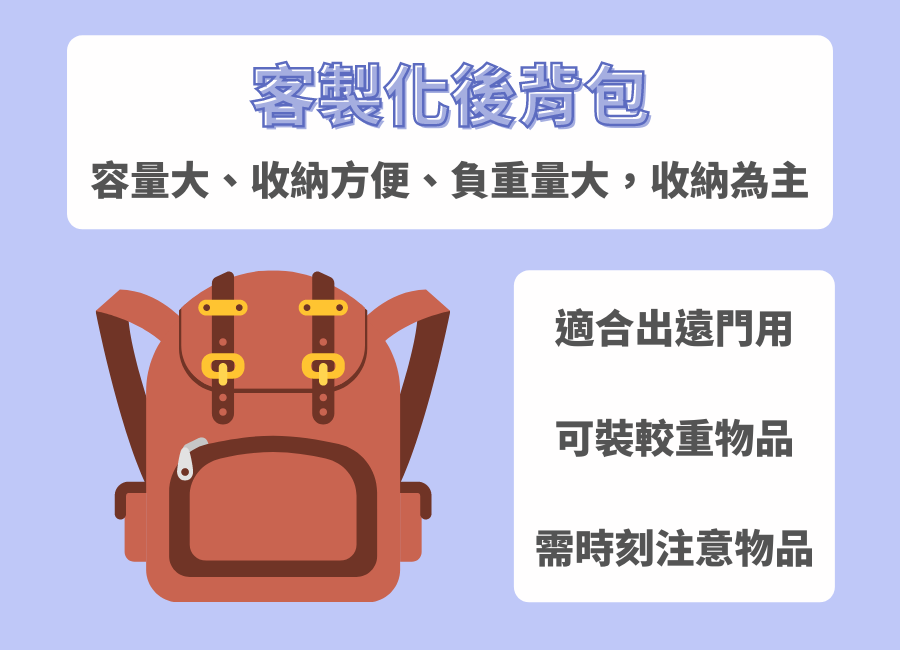 客製化後背包服務價格