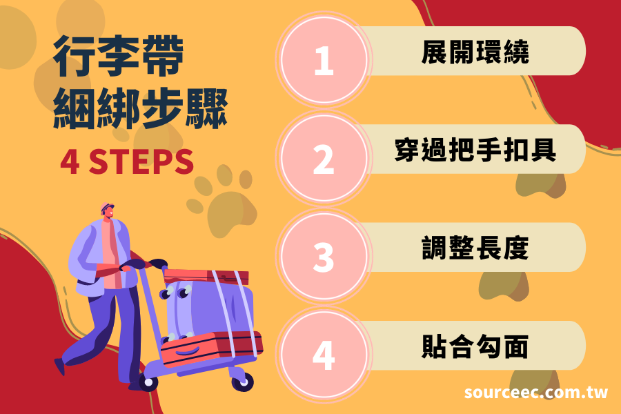 客製化行李束帶