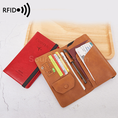 旅行用品-RFID防盜護照套