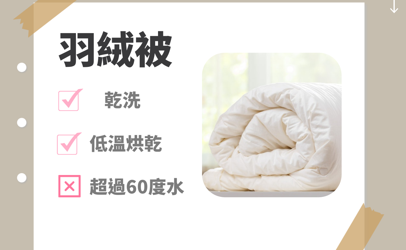 正確洗棉被方式
