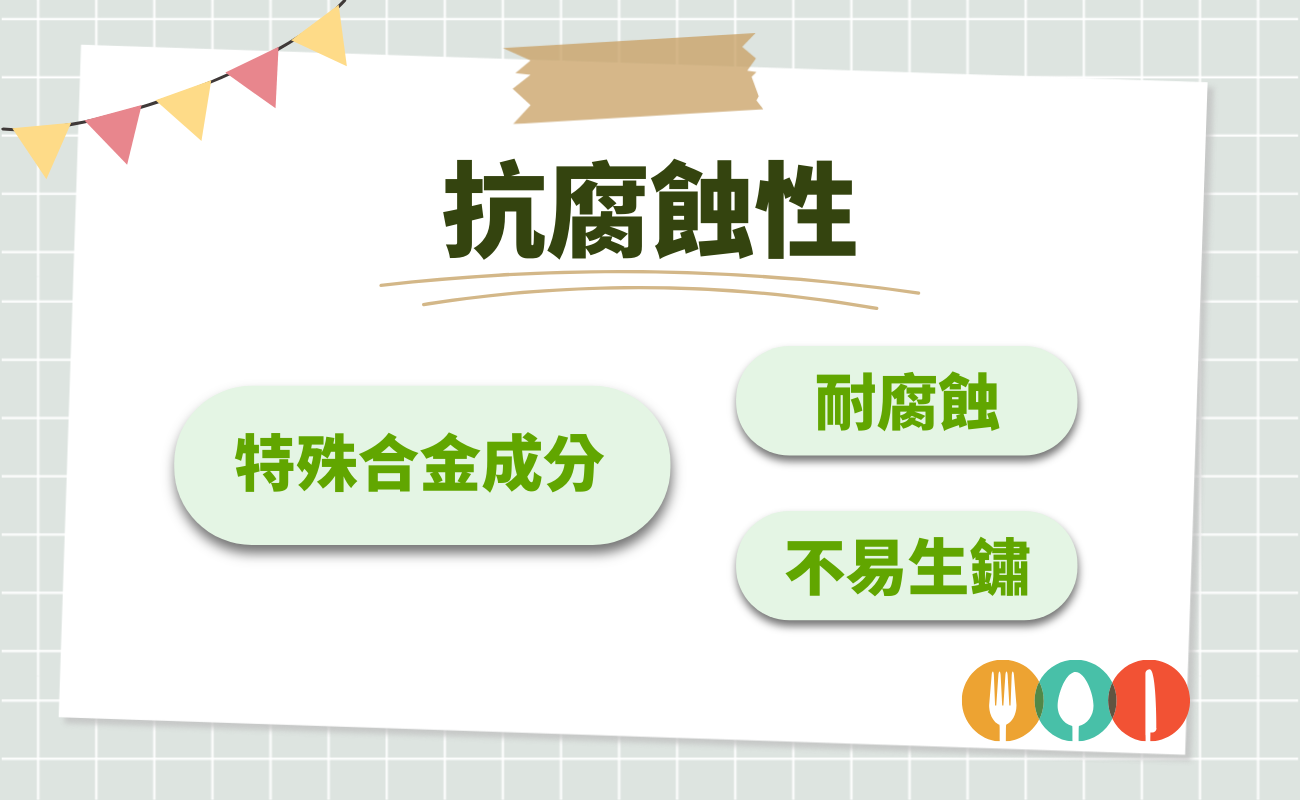 抗腐蝕性