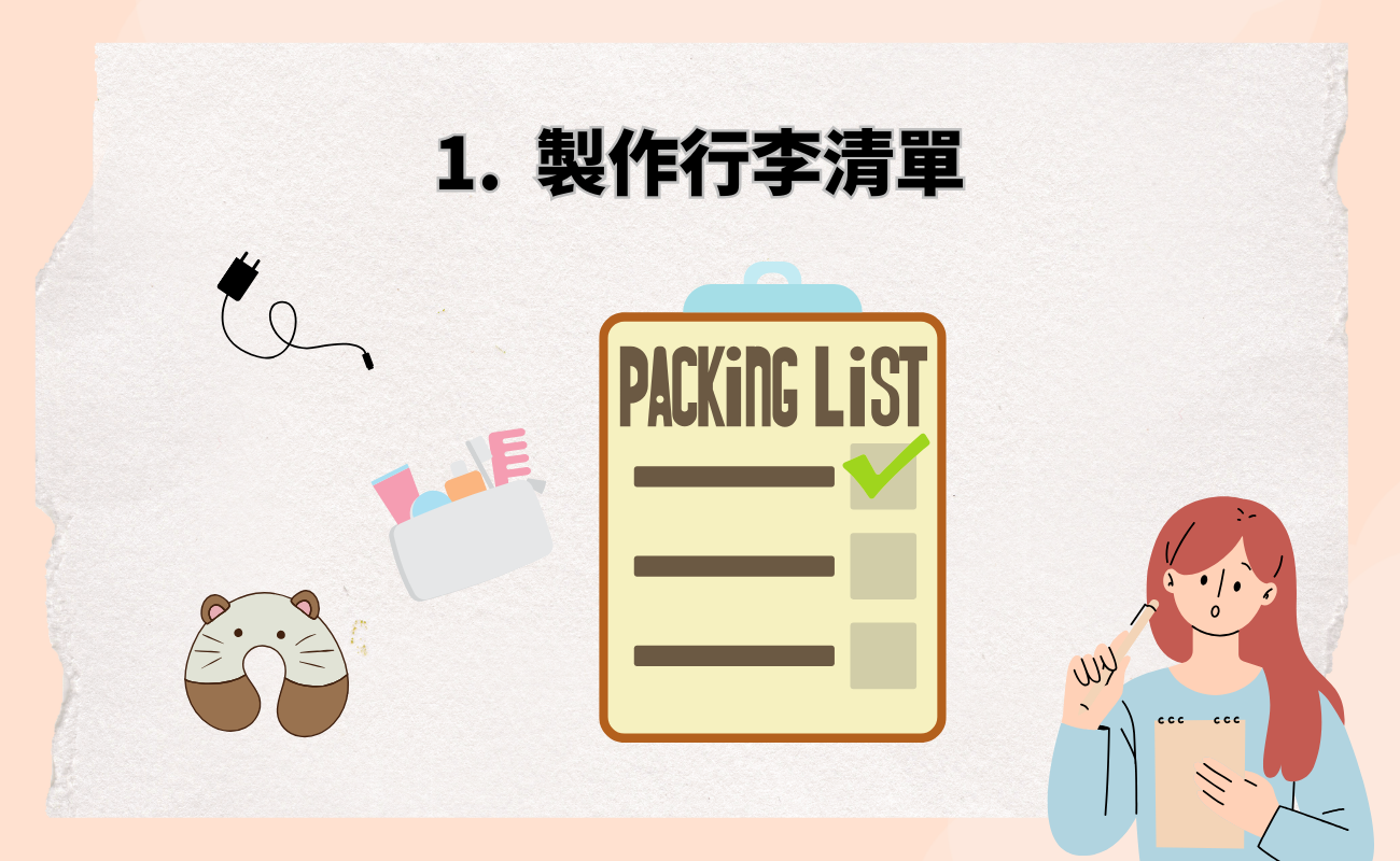 旅行收納