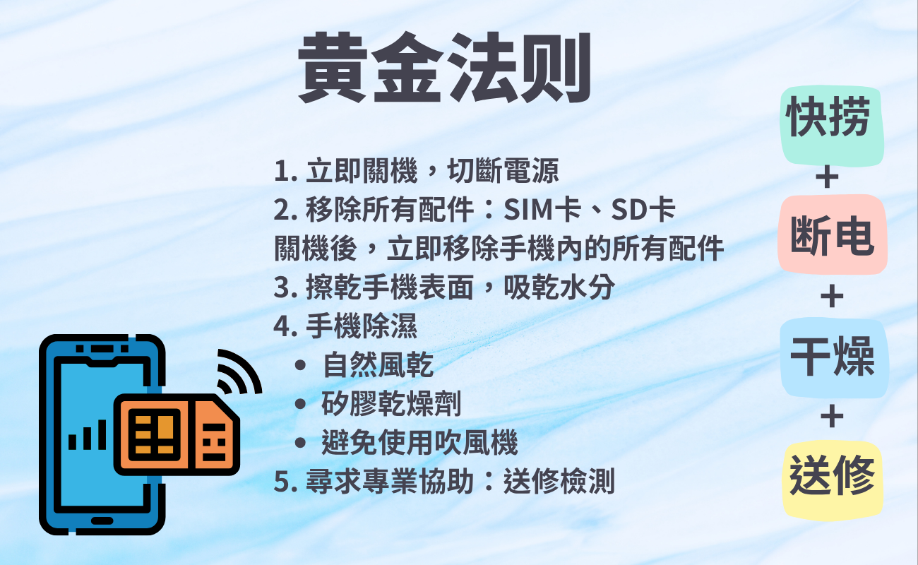 手機進水, 手機防水, 手機急救, 客製化禮品, 手機防水袋