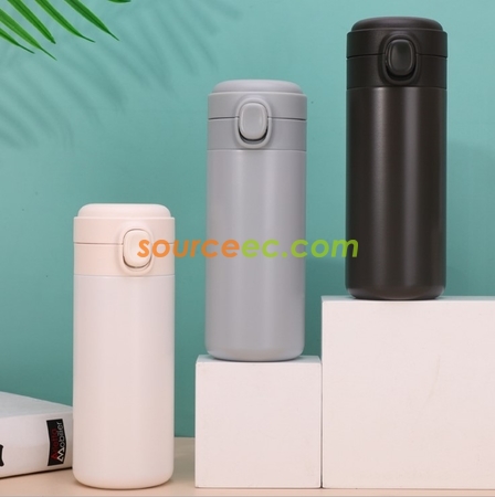 客製化不銹鋼彈跳客製化保溫杯禮品