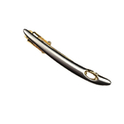 簡約月牙型領帶夾