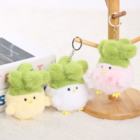 蒜鳥玩偶掛件鑰匙扣