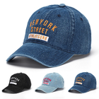 客製化牛仔布棒球帽禮品