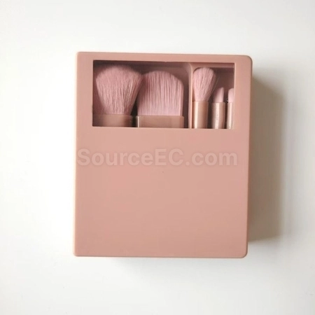 客製化行動式5支化妝刷美妝工具禮品