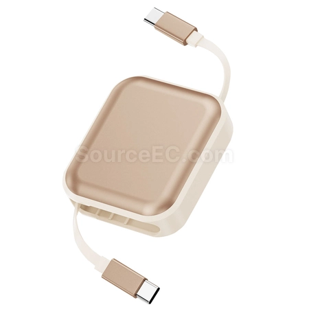 客製化240W雙Type-C伸縮數據線禮品