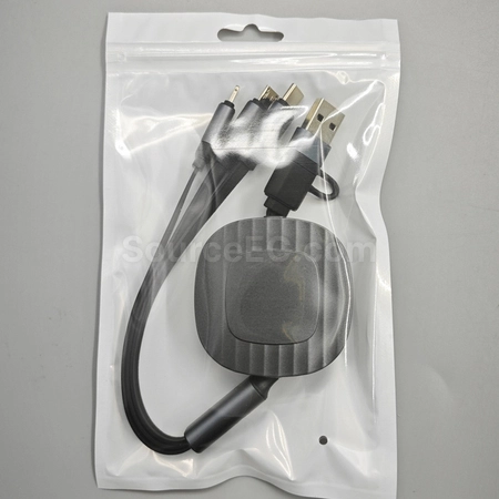客製化140W二拖三快充伸縮數據線禮品