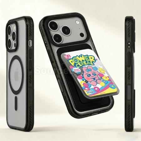 客製化啪嗒磁吸可折疊支架卡包禮品